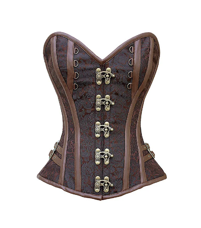 Brown  Broade Overbust Corset