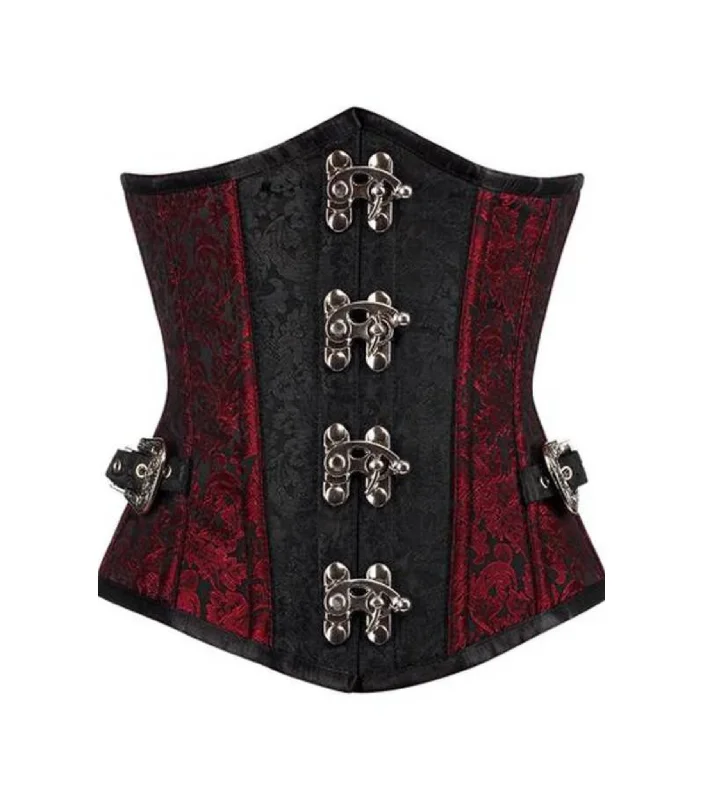 Gothic waist reducing underbust corset