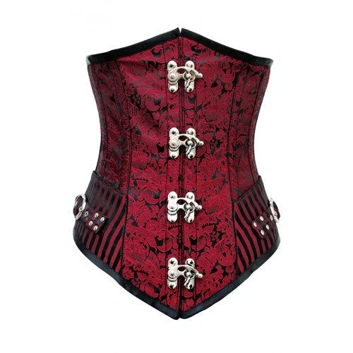 Jadwiga Underbust Gothic Authentic Steel Boned Corset