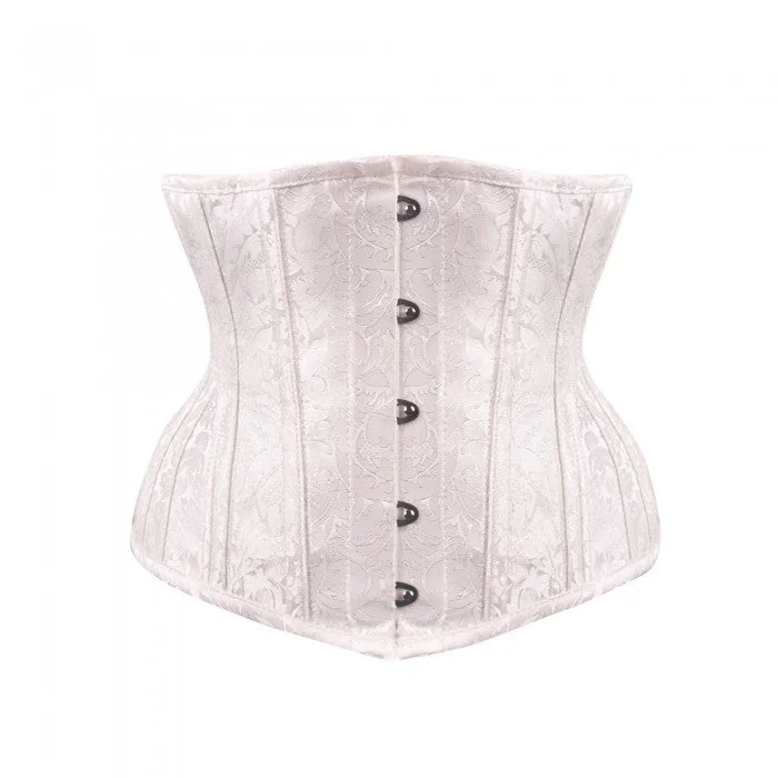 Elias Ivory Brocade Bridal Underbust Corset