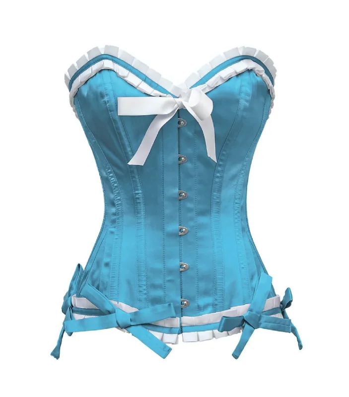 Quintella  White Authentic Overbust Corset