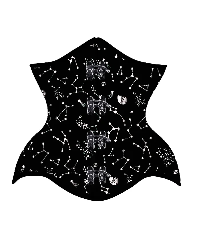 Constellation Cotton Authentic Steel Boned Underbust  Corset