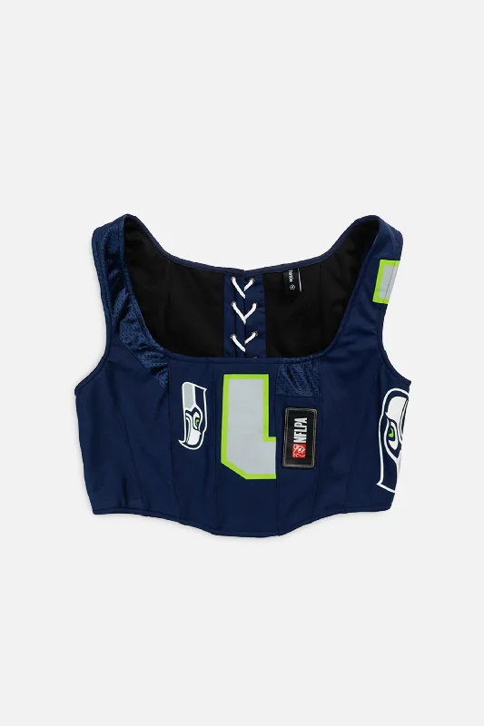 Rework Seattle Seahawks NFL Corset - M