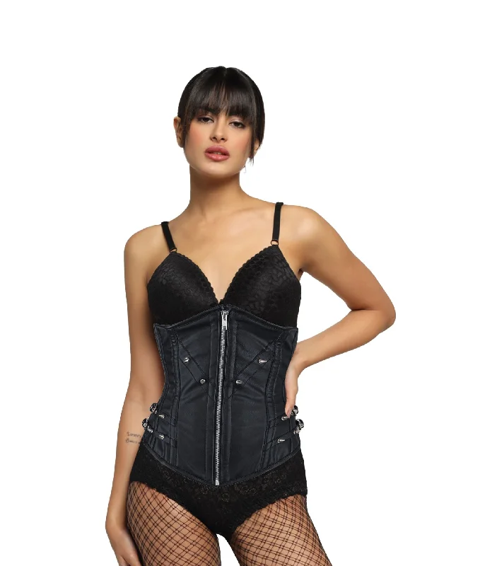 Studded Rebel Underbust Corset -  Wholesale