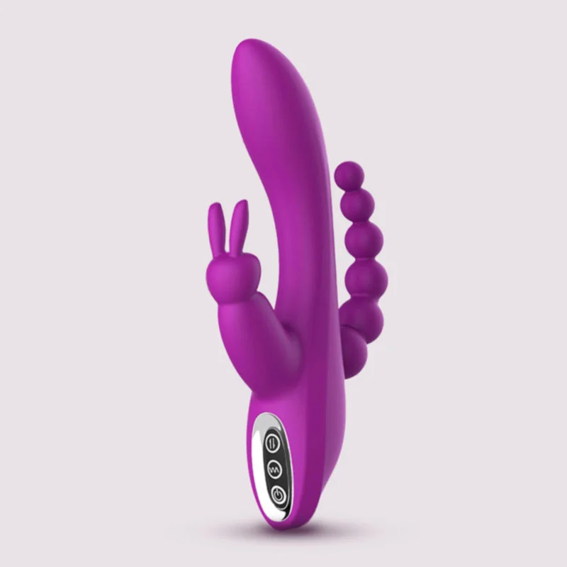 3-in -1 G-Spot Rabbit Anal Vibrator