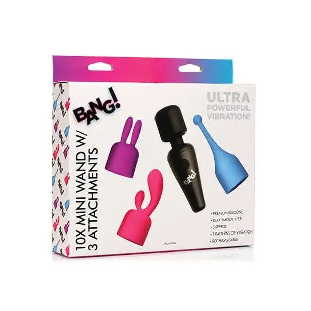 BANG! 10x Mini Wand with 3 Attachments