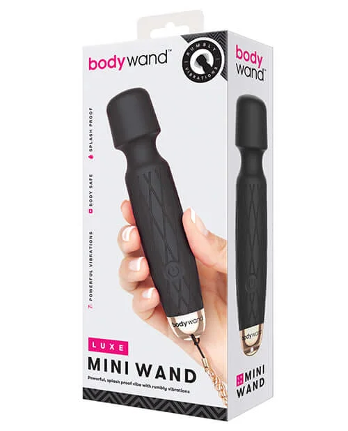 Bodywand Luxe Mini Massager USB Black