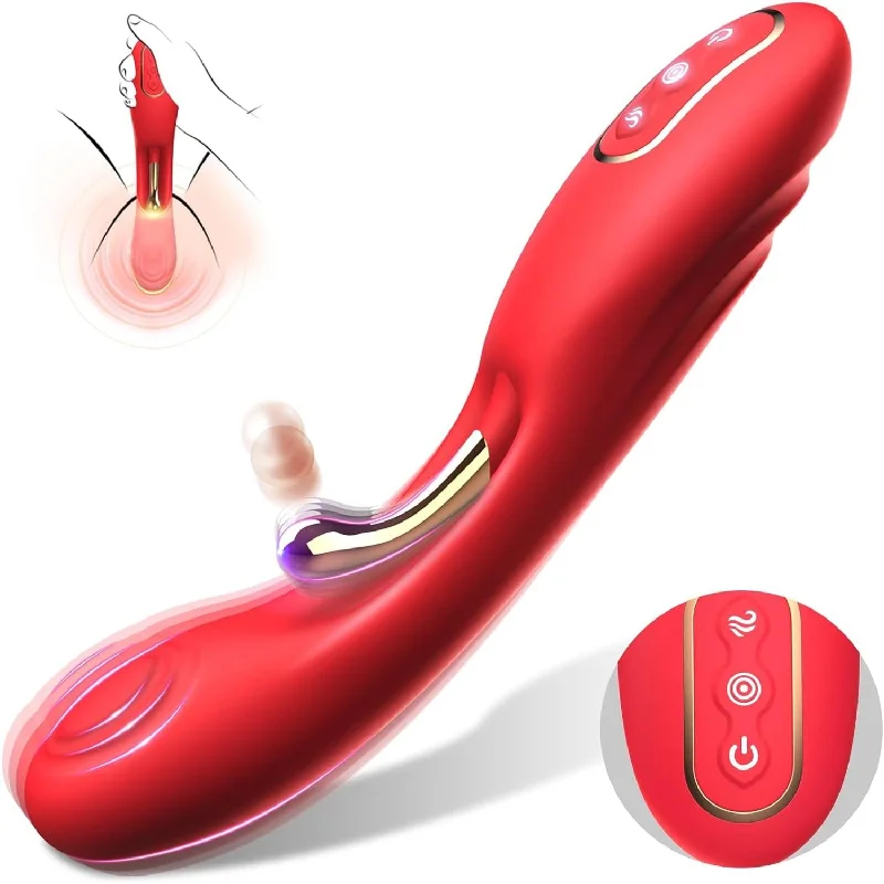 Clitoral G Spot Dual Stimulate Rabbit Vibrator with 18 Intense Vibration Modes