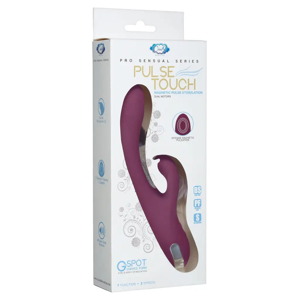 Cloud 9 Pro Sensual Series Pulse Touch Rabbit G Plum