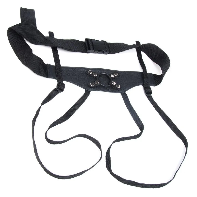 Crown Harness, Black Leather