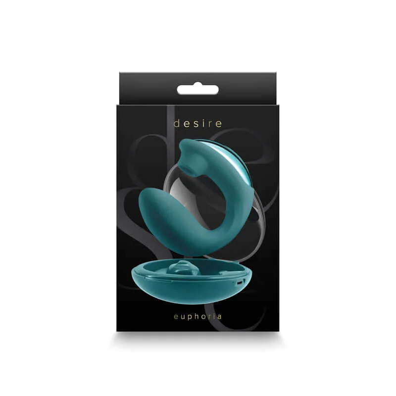 Desire Euphoria Dual-Ended Massager Dark Teal: Experience Ultimate Pleasure