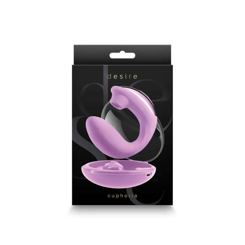 Desire Euphoria Dual Ended Massager: Double the Pleasure in Magneta Pink