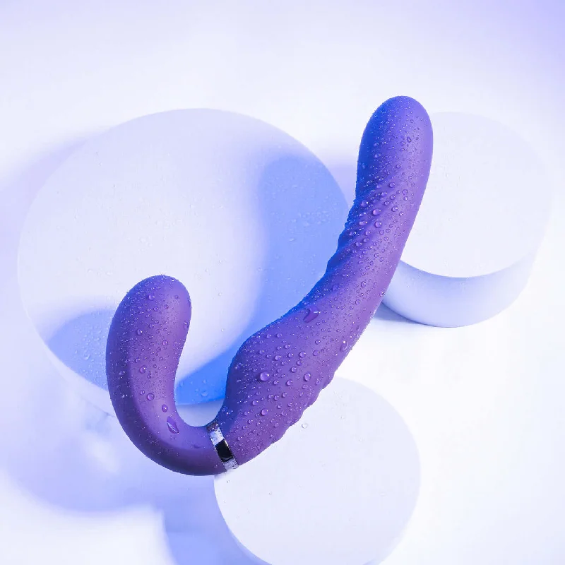 Evolved Novelties Share the Love - Inflatable Strap-On Vibrator for Shared Pleasure