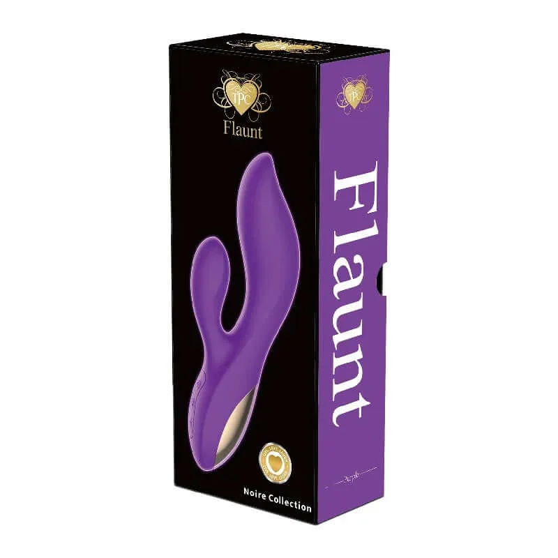 Flaunt Ultra Rabbit Purple – Dual-Action Vibrator with 12 Powerful Vibration Modes