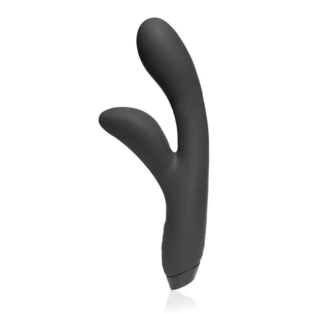 Je Joue Hera Flex Rechargeable Flexible Silicone Rabbit Vibrator Black