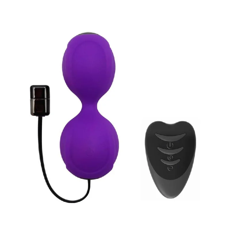 LavaJoy Vibrating Remote Controlled Duo Kegel Balls