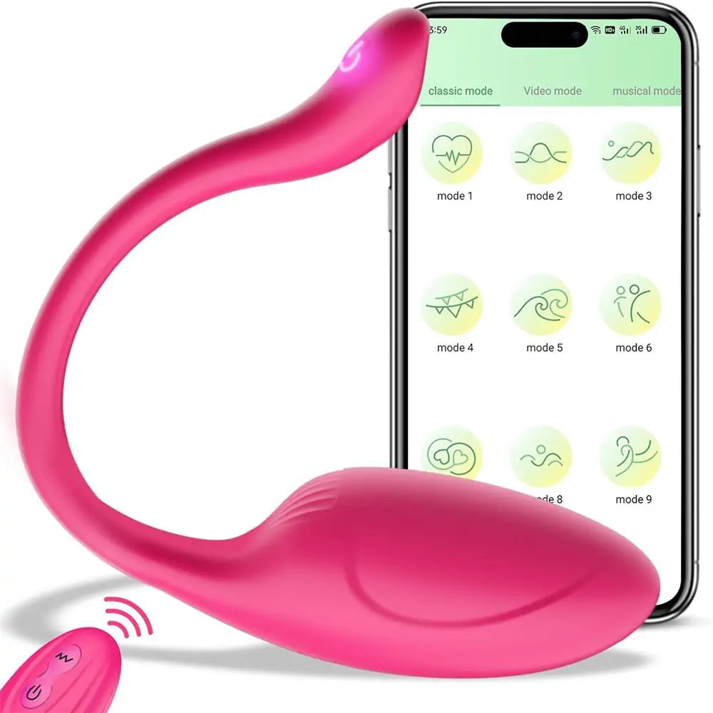 Most Powerful Bluetooth Remote Control Vibrator with Unlimited Vibration Patterns