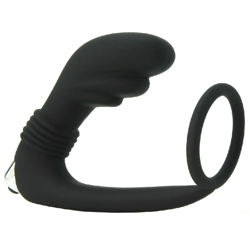 Prostatic Play Nova Silicone Cock Ring & Prostate Vibe