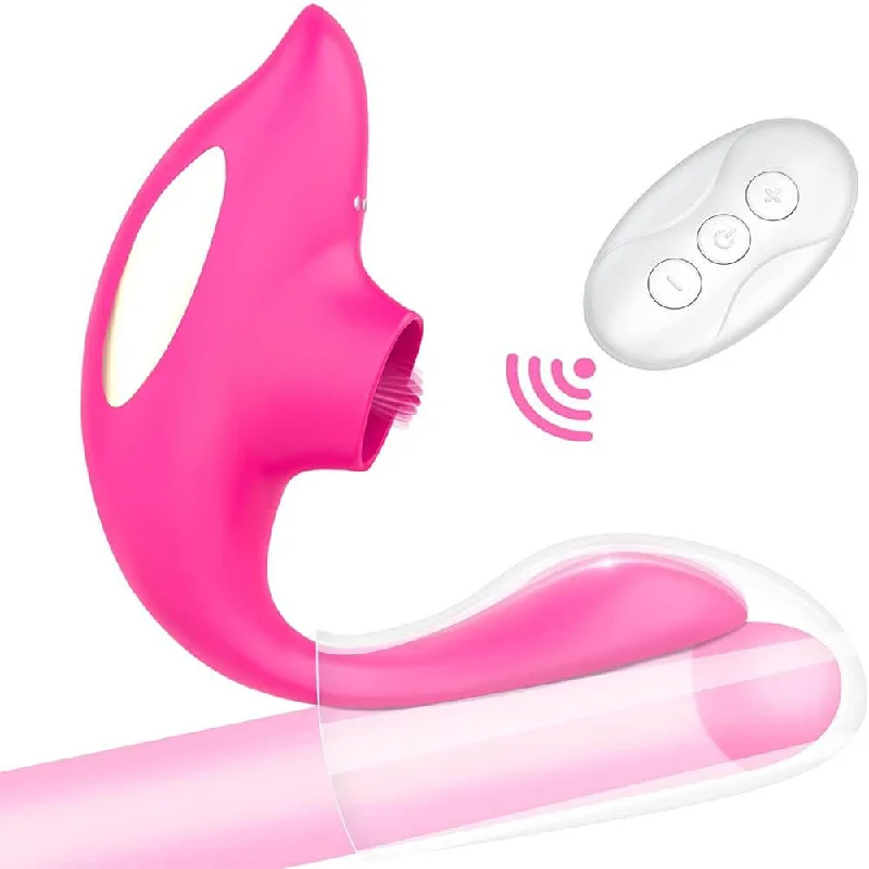 Remote Control Clitoral Licking Couples Vibrator