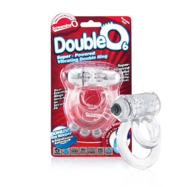 Enhance Pleasure with the Screaming O Double O 6 Vibrating Cock Ring