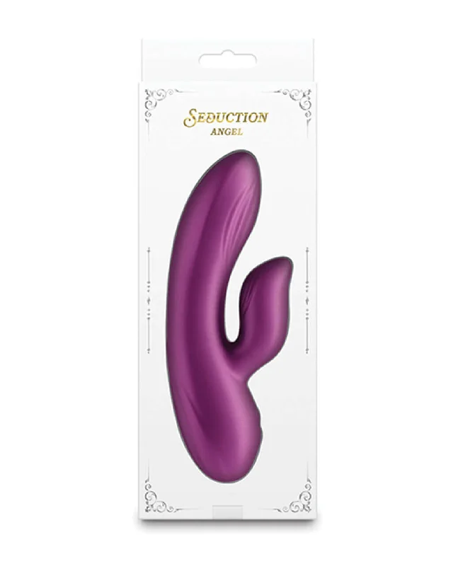 Seduction Angel Metallic Magenta - Flexible Rabbit Vibrator with Dual Motors