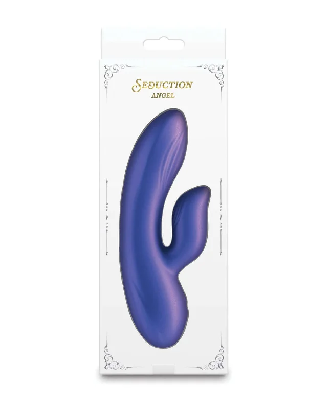 Seduction Angel Metallic Purple - NS Novelties' Body-Safe, Rechargeable Vibrator