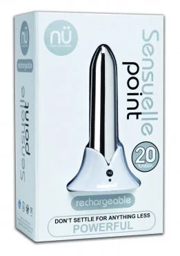 NU Sensuelle Point 20 Bullet Silver: Unleash Your Sensuality with State-of-the-Art Erotic Toys