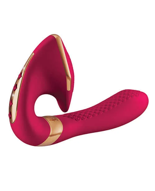 Shunga Soyo Intimate Massager Raspberry Dark Pink Vibrator