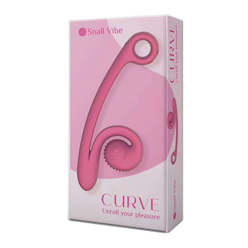 Experience Ultimate Pleasure with the Snail Vibe Curve Pink: Your Gateway to Dual Stimulation