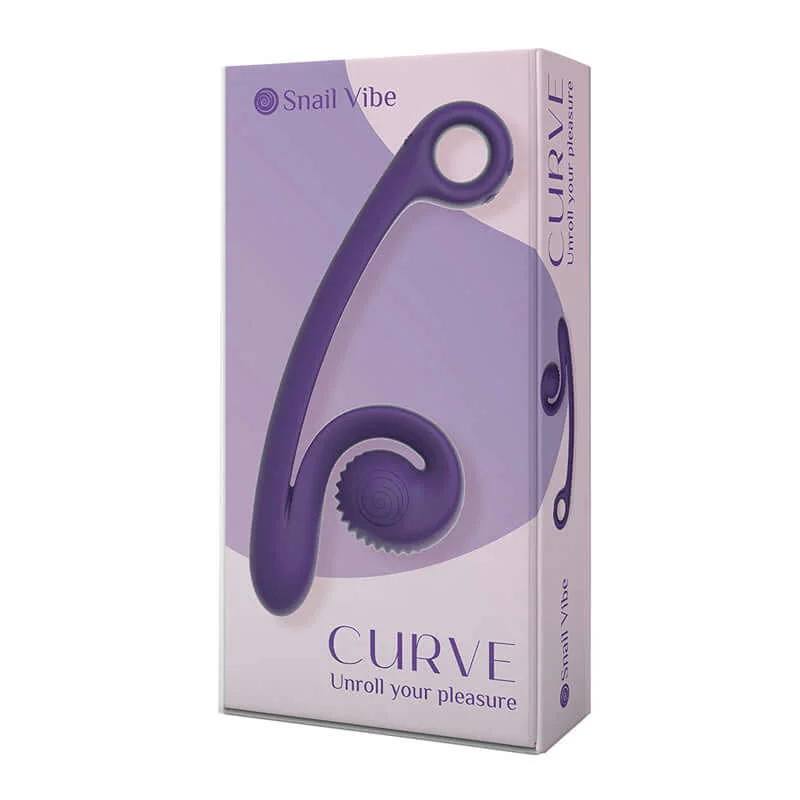 Elevate Pleasure with the Snail Vibe Curve Purple: A New Era of Dual Stimulation