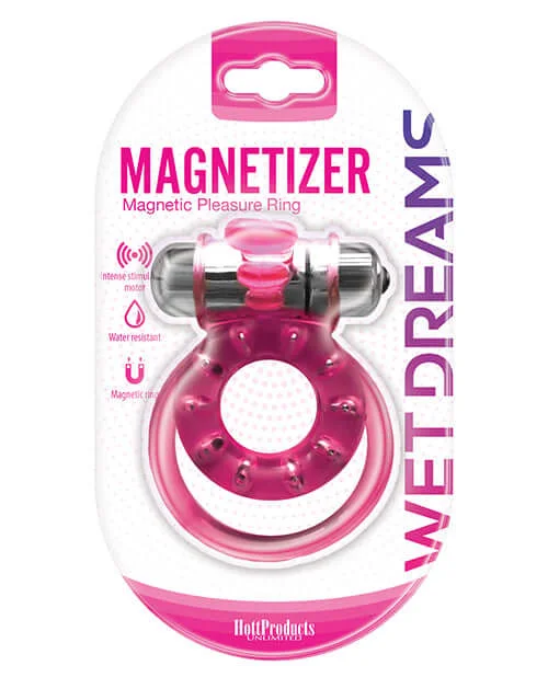 Wet Dreams Magnetizer Magnetic Pink Pleasure Ring