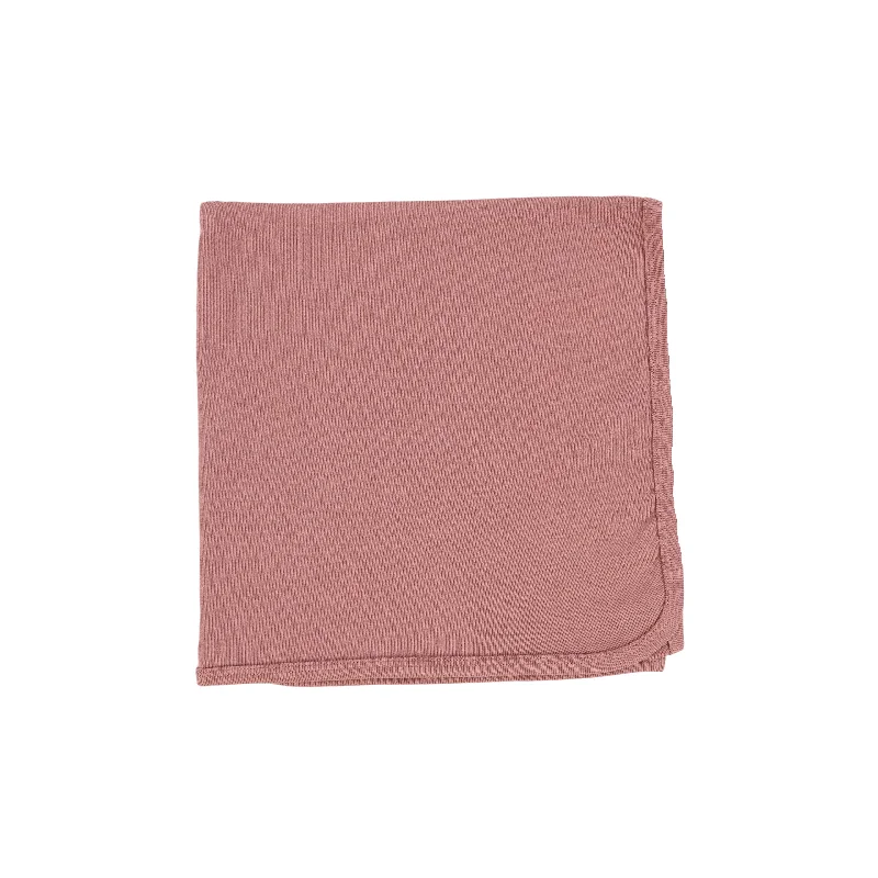 Analogie Velour Accent Blanket - Mauve