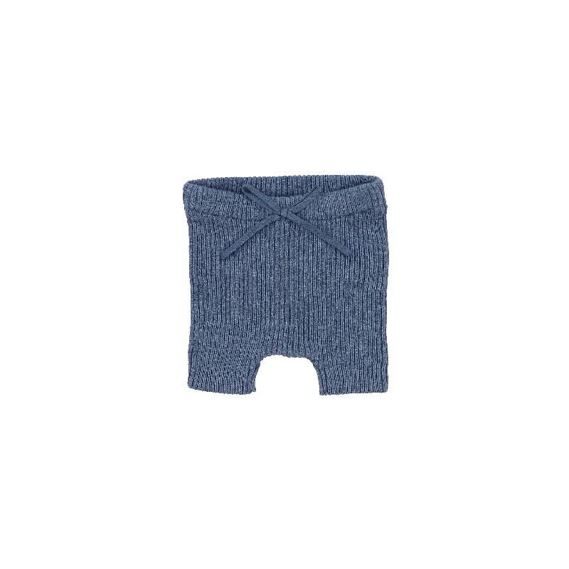 Analogie Knit Shorts - Blue