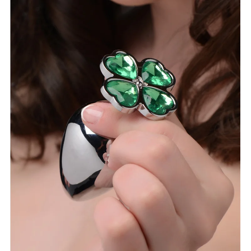 Lucky Clover Gem Medium Anal Plug