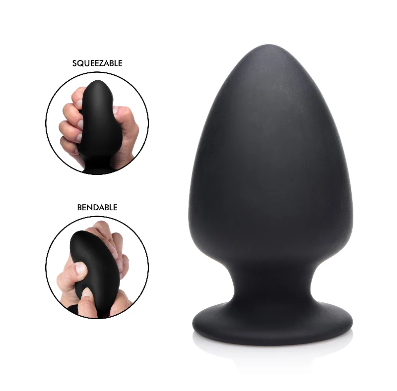 Squeeze-It Silicone Anal Plug - Large