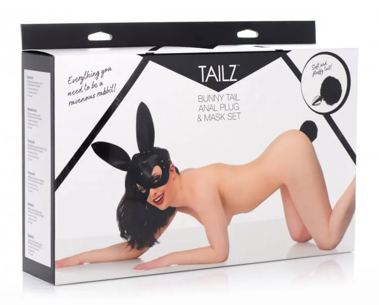 Tailz Bunny Mask with Plug